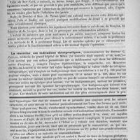 0351 - Page 343 - Revue des journaux. Journaux italiens. Grand hôpital de Bologue (section de M. le Professeur Ruggi). - Traitement des rétro-déviations de l'utérus, communication du docteur G. Poppi... (In Riforma medica, n° 187, août) / La résorcine, ses indications thérapeutiques, communication du docteur G. Cattani... (In Gazzetta degli ospitali, n° 54, août) / Feuilleton. Causerie