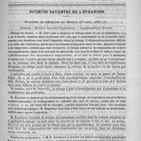 0353 - Page 345 - Revue des journaux. Journaux italiens. Origine infectieuse du rachitisme, par M. le Docteur Stefano Mercoli. (In Gazzetta degli ospitali, 16 août) / Sociétés savantes de l'étranger. Sociétés de médecine de Berlin (1er sem. 1891)