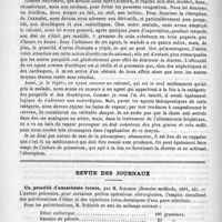 0364 - Page 356 - Revue des cliniques. Oedème actif idiopathique, par M. le Professeur Crocq / Revue des journaux. Un procédé d'anesthésie locale, par M. Schleich (Semaine médicale, 1891, 43)