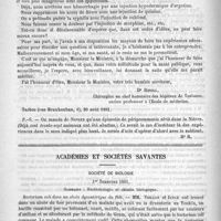 0376 - Page 368 - Correspondance. A Monsieur le Ministre du commerce / Académies et sociétés savantes. Société de biologie. 1er Semestre 1891