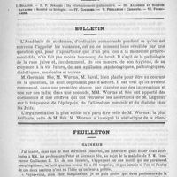0381 - Page 373 - Comité de rédaction / Sommaire / Bulletin / Feuilleton. Causerie
