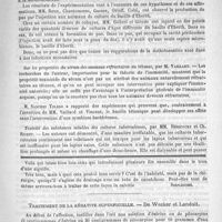 0389 - Page 381 - Académies et sociétés savantes. Société de biologie. 1er Semestre 1891 / Feuilleton. Causerie [Simplissime] / Traitement de la kératite superficielle. - De Wecker et Landolt