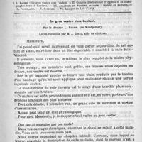 0405 - Page 397 - Comité de rédaction / Sommaire / Le gros ventre chez l'enfant. Par le Docteur L. Baumel... Leçon recueillie par M. J. Giral...