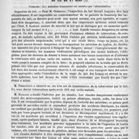 0410 - Page 402 - Le gros ventre chez l'enfant. Par le Docteur L. Baumel... Leçon recueillie par M. J. Giral... / Congrès international d'hygiène et de démographie tenu à Londres du 10 au 17 août. Sommaire : Les maladies transmisses ou causées par l'alimentation