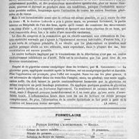 0415 - Page 407 - Académies et sociétés savantes. Société de biologie. 1er semestre 1891 (A suivre) / Formulaire. Potion contre l'albuminure. - Henke / Courrier. Le Conseil général du Rhône et les officiers de santé
