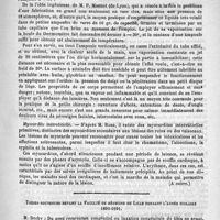 0439 - Page 431 - Sociétés savantes des départements. Sociétés de médecine de Lyon (1er semestre 1891) (A suivre) / Thèses soutenues devant la Faculté de médecine de Lille pendant l'année scolaire 1890-1891