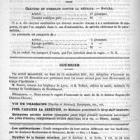 0476 - Page 468 - Variétés / Formulaire. Crayons et pommade contre la métrite. - Swicka / Courrier / Nécrologie [Bogros (de Château-Chinon)]