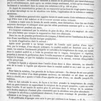 0570 - Page 562 - Revue des journaux. Sur le traitement par l'acide borique des suppurations chroniques de l'oreille, par le Docteur Janicke (Revue de laryngologie, 1891) / Académies et sociétés savantes. Société de chirurgie. Séance du 7 octobre 1891