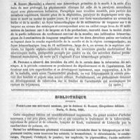 0592 - Page 584 - Congrès de septembre 1891. II. Maladies du foie / III. Maladies du système nerveux (A suivre) / Bibliothèque. Formulaire des nouveaux remèdes, par le Docteur G. Bardet. Cinquième édition. Paris, O. Doin, 1891
