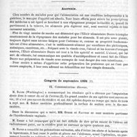 0638 - Page 630 - Revue des cliniques. Les idées délirantes de défense, par le Docteur J. Séglas / Anorexie / Congrès de septembre 1891. IX. Communications diverses