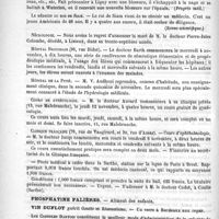 0644 - Page 636 - Courrier. Société des anciens internes de Lyon ; composition du bureau pour l'année 1891-1892 / Un centenaire / Le médecin du roi de Siam / Nécrologie [Pierre-Jules Colombe] / Hôpital Broussais (96, rue Didot) / Hôpital de la Pitié / Cours de gynécologie / Clinique française (76, rue de Vaugirard, et 30, rue d'Assas)
