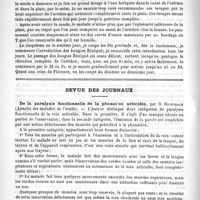 0650 - Page 642 - Revue des cliniques. Traitement des abcès urineux, par M. le Docteur Horteloup / Revue des journaux. De la paralysie fonctionnelle de la phonation articulée, par O. Rosenbach (Annales des maladies de l'oreille)