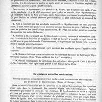 0678 - Page 670 - Académies et sociétés savantes. Société de chirurgie. Séance du 28 octobre 1891 / De quelques nouvelles médications. Sur les injections intra-veineuses d'eau salée dans le traitement des hémorrhagies, par le Docteur O. Leichtenstern. (Revue de thérape., 1891)