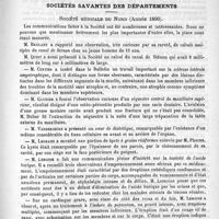 0751 - Page 743 - Revue des cliniques. Traitement de la syphilis par les injections mercurielles, par le Docteur A. Brousse (A suivre) / Sociétés savantes des départements. Société médicale du Nord (Année 1890)