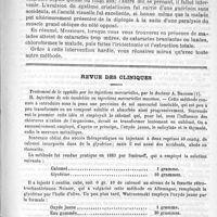 0757 - Page 749 - Hôtel-Dieu. - M. le Professeur Panas. La maturité de la cataracte et les cataractes supramûres / Revue des cliniques. Traitement de la syphilis par les injections mercurielles, par le Docteur A. Brousse