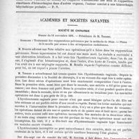 0762 - Page 754 - Revue des journaux. Hémorrhagies du labyrinthe dues à l'anémie, par J. Habermann (Annales des maladies de l'oreille) / Académies et sociétés savantes. Société de chirurgie. Séance du 18 octobre 1891