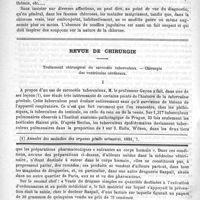 0782 - Page 774 - Revue des cliniques. Goître expophthalmique. Cirrhose atrophique avec ictère. Fausse chlorose, par M. le Docteur Rendu / Revue de chirurgie. Traitement chirurgical du sarcocèle tuberculeux. - Chirurgie des ventricules cérébraux / Feuilleton. Causerie
