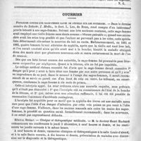 0812 - Page 804 - Formulaire. Capsules contre le Taenia. - Créquy / Courrier. Poursuite contre une sage-femme causse de syphilis sur les nourrices / Hôpital Bichat