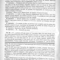 0818 - Page 810 - Traitement de la cystite aiguë blennorrhagique par l'essence de santal. Communication faite à la Société de médecine de Paris, dans la séance du 14 novembre 1891, par le Docteur Edmond Wickham... / Feuilleton. Causerie [Simplissime] / Mixture contre l'anurie de la néphrite scarlatineuse. - Slarr