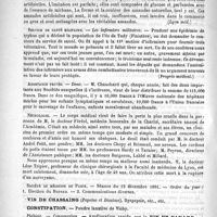 0848 - Page 840 - Courrier. Singulière falsification des denrées alimentaires / Service de santé militaire / Assistance privée / Nécrologie [Féréol / Léon Tripier] / Société de médecine de Paris