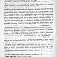 0884 - Page 876 - Courrier. Enseignement médical dans les hôpitaux / Institut Pasteur / Hôpitaux de Lyon / Ambulances urbaines de Bordeaux / L'hypnotisme en Belgique / Conservation des tubes de caoutchouc / Nécrologie [S. Dehenne]
