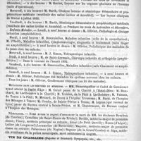 0908 - Page 900 - Courrier. Enseignement médical dans les hôpitaux / Mutations dans les services de médecine / Nécrologie [Bourbon (de Courlon) / Cavailhès (de Saint-Pierre-de-Trivisy) / Deville / Fleury / Grout (de Petit-Quevilly) / Honsz (d'Alger) / Lallier (de Longueval) / Lecamelier (de Barneville) / Magnier / Palasciano (de Naples) / Sagnier (de la Grand'Combe) / Jégu]