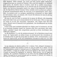 0067 - Page 63 - Ulcère de l'estomac. - Hématémèse. - Pneumonie intercurrente. Leçon faite à l'Hôpital Necker par M. le Docteur Rendu... / Feuilleton. Causerie