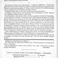 0072 - Page 68 - Revue de médecine. Les glycosuries toxiques / Feuilleton. Causerie [Simplissime] / Lotion et poudre contre l'urticaire chronique. - Quinquaud