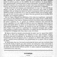 0075 - Page 71 - Académies et sociétés savantes. Société médicale des hôpitaux. Séance du 8 janvier / Courrier / XIe Congrès international de médecine
