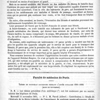 0086 - Page 82 - Variétés. Un essai d'évacuation des blessés militaires / Faculté de médecine de Paris. Thèses de doctorat soutenues pendant l'année 1891-1892 (mois de novembre)