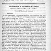 0113 - Page 109 - Comité de rédaction / Sommaire / Les indications et le mode d'emploi de la digitale. Leçon faite à l'hôpital de la Pitié par M. Albert Robin...