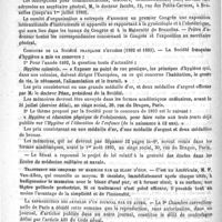 0148 - Page 144 - Courrier. Hôpitaux de Paris / Concours de la Société française d'hygiène (1892 et 1893) / Traitement des gerçures du mamelon par le blanc d'oeuf / La reproduction des articles d'un journal par un autre