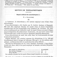 0161 - Page 157 - Comité de rédaction / Sommaire / Revue de thérapeutique. Emploi médical des anesthésiques