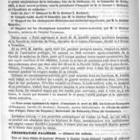 0256 - Page 252 - Courrier. Association médicale mutuelle / Société protectrice de l'enfance / Nécrologie [Amédée Amette / Bourgeois (d'Etampes) / Carette (de Roubaix) / Durando / Faloy (de Tergnier) / Mallevialle (de Belmont) / Piron (de Courtenay)] / Antisepsie buccale