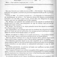 0280 - Page 276 - Formulaire. Sirop contre la syphilis. - Stukovenkoff et Balzer / Courrier. Prix de la Faculté pour l'année scolaire de 1892 / Réunion des médecins de réserve et de l'armée territoriale