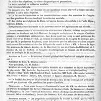 0352 - Page 348 - Courrier. Concours d'agrégation en chirurgie / Congrès des médecins aliénistes français / Congrès internationaux d'anthroplogie et de zoologie à Moscou / Académie de Nancy / Nécrologie [Arduin (de Paris) / Boucemont (de Royat) / Bureau (de Kouba) / Conin (de Lamarque) / Couderc (de Dégagnac) / Da Crux-Texeira (d'Arcachon) / Delest (de Morganx) / Depoorter (de Valenciennes) / Déru (de Genélard) / Douais (de Béziers) / R.-I.-J. Lacaze (de Montauban)] / Antisepsie buccale