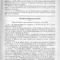 0387 - Page 383 - Académies et sociétés savantes. Société médicale des hôpitaux. Séance du 11 mars / Faculté de médecine de Paris. Thèses de doctorat soutenues pendant le mois de janvier 1892 / Formulaire. Suppositoire contre la dysménorrhée. - Farlow