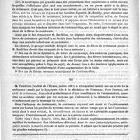0420 - Page 416 - Revue des maladies de l'enfance. Hypertrophie et dilatation du coeur dans l'adolescence. - La fièvre de croissance / Bibliothèque. Leçons cliniques sur l'hystérie et l'hypnotisme faites à l'hôpital Saint-André de Bordeaux, par A. Pitres. - Paris, O. Doin, 1891