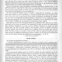 0429 - Page 425 - Les oiseaux et la pneumonie infectieuse / Suum cuique / Feuilleton. Causerie