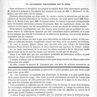 0535 - Page 531 - Bulletin / La vaccination tuberculeuse sur le chien / Feuilleton. Causerie
