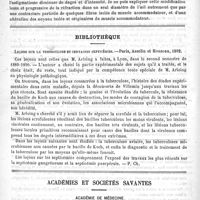 0564 - Page 560 - De la contracture partielle, hystérique du muscle accommodateur, déterminant l'astigmatisme, par le Docteur Galezowski / Bibliothèque. Leçons sur la tuberculose et certaines septicémies. - Paris, Asselin et Houzeau, 1892 / Académies et sociétés savantes. Académie de médecine. Séance du 19 avril 1892