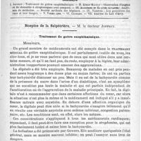 0653 - Page 649 - Comité de rédaction / Sommaire / Hospice de la Salpêtrière. - M. le Docteur Joffroy. Traitement du goitre exophthalmique