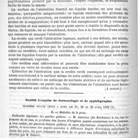 0692 - Page 688 - Hôpital Saint-Louis. - M. le Docteur Du Castel. Le lupus. (Leçon revue par le Professeur) (A suivre) / Société française de dermatologie et de syphiligraphie. Troisième session tenue à Paris les 21, 22 et 23 avril 1892
