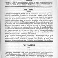 0701 - Page 697 - Comité de rédaction / Sommaire / Bulletin / Feuilleton. Causerie