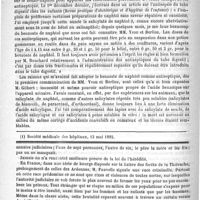 0704 - Page 700 - Note sur le benzoate de naphtol et quelques autres corps qui ont été proposés pour l'antisepsie des voies digestives (salicylates des naphtols, de para et d'orthocrésol, paracrésotinates de phénol et de paracrésol, carbonaphtolate de phénol), par P. Le Gendre... / Feuilleton. Causerie