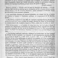 0724 - Page 720 - Courrier. Le concours d'agrégation en anatomie, physiologie et histoire naturelle / Hôpitaux de Paris / Fêtes universitaires / Nécrologie [Carlet]