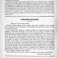 0732 - Page 728 - Société française d'ophtalmologie. Dixième session tenue à Paris du 2 au 5 mai 1892 / Correspondance [Prof.-dott. Antonio Ceci] / Académies et sociétés savantes. Académie de médecine. Séance du 24 mai 1892