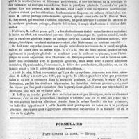 0735 - Page 731 - Académies et sociétés savantes. Société médicale des hôpitaux. Séance du 20 mai / Formulaire. Pate contre le zona. - Brocq