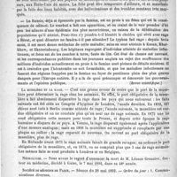 0736 - Page 732 - Courrier. Assistance publique / La muselière et la rage / Nécrologie [Léonce Gronnier] / Société de médecine de Paris