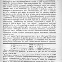 0739 - Page 735 - Traitement de la pleurésie. Communication faite à la Société de médecine de Paris, dans la séance du 14 mai 1892, par le Docteur P. Duroziez / Feuilleton. L'épidémie de grippe et son influence sur la mortalité et la natalité de 1890